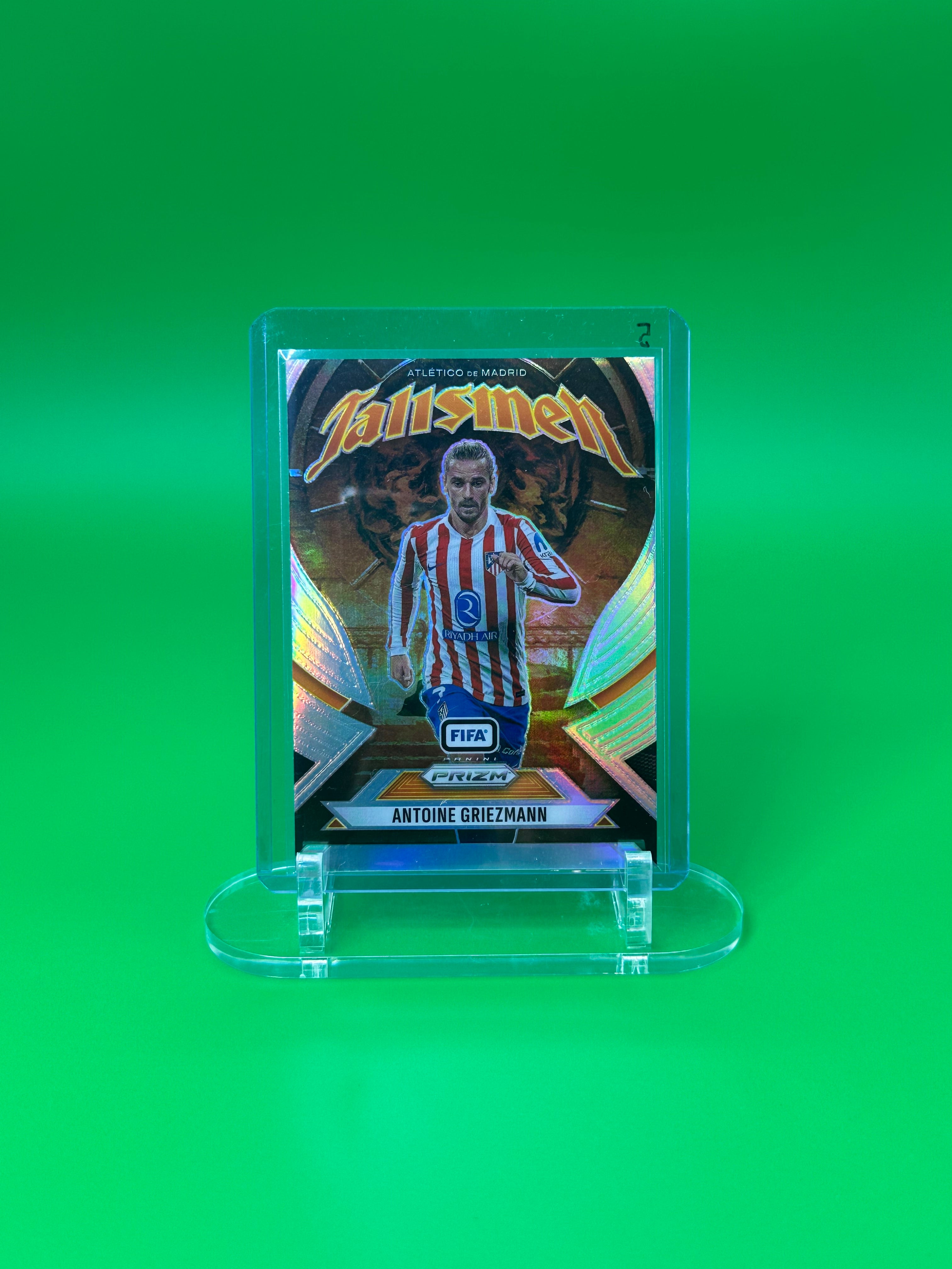 2025-26 Panini Prizm FIFA Antoine Griezmann Talisman Insert Refractor