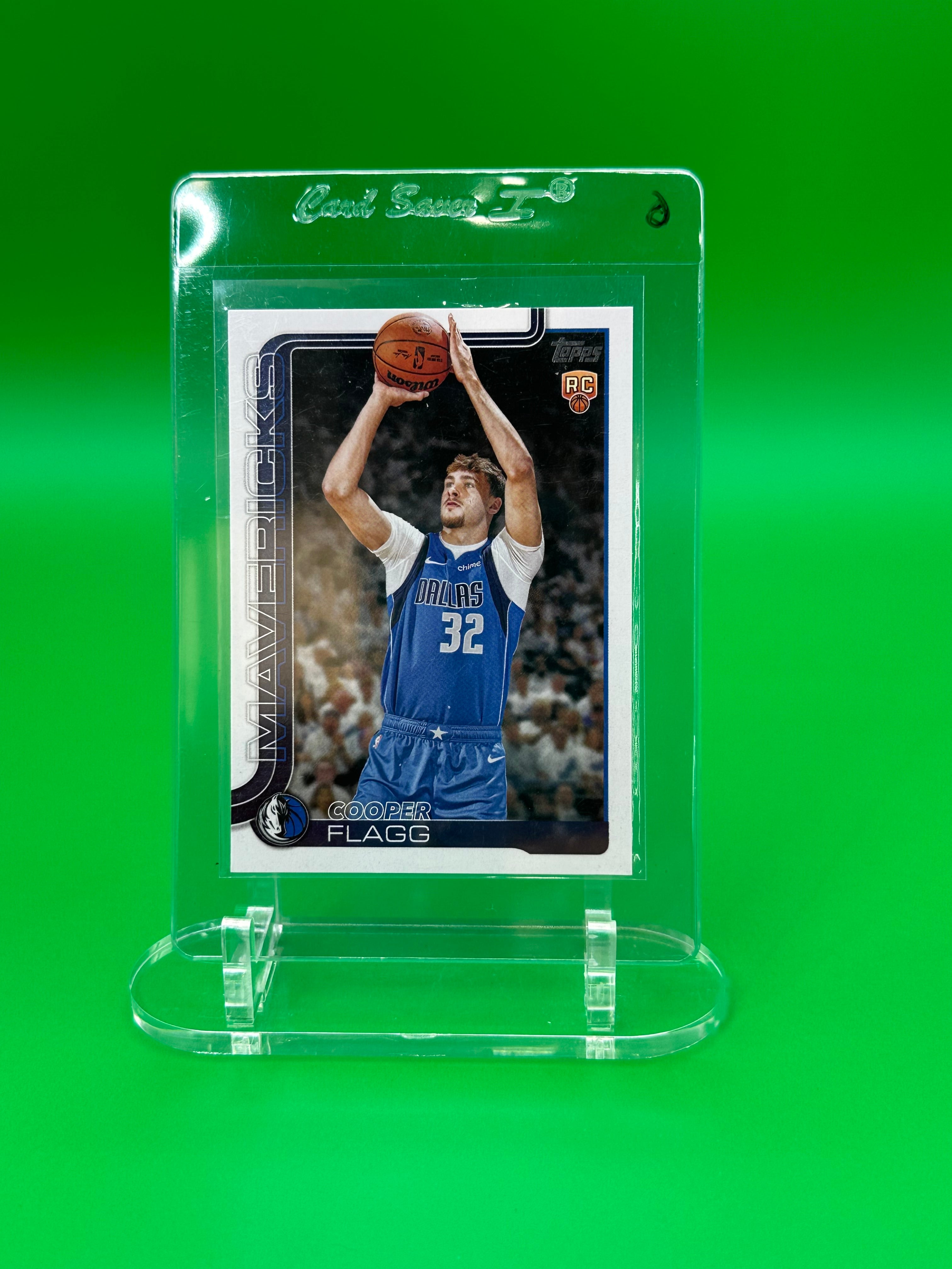2025 Topps Cooper Flagg Rookie RC Dallas Mavericks