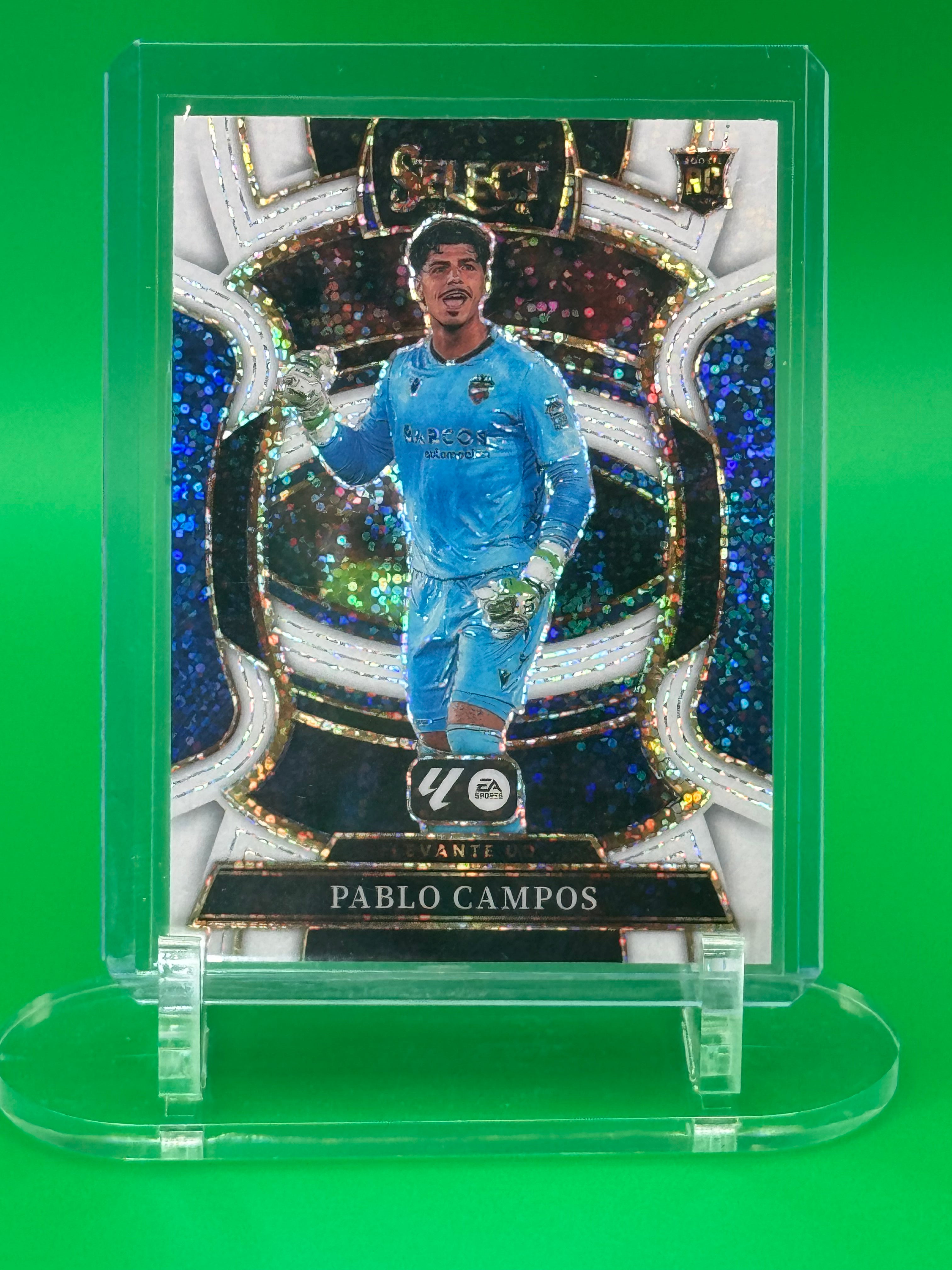 2025-26 Panini La Liga White Sparkle-Limited Release PABLO CAMPOS Terrace Levante UD EA Sports FC
