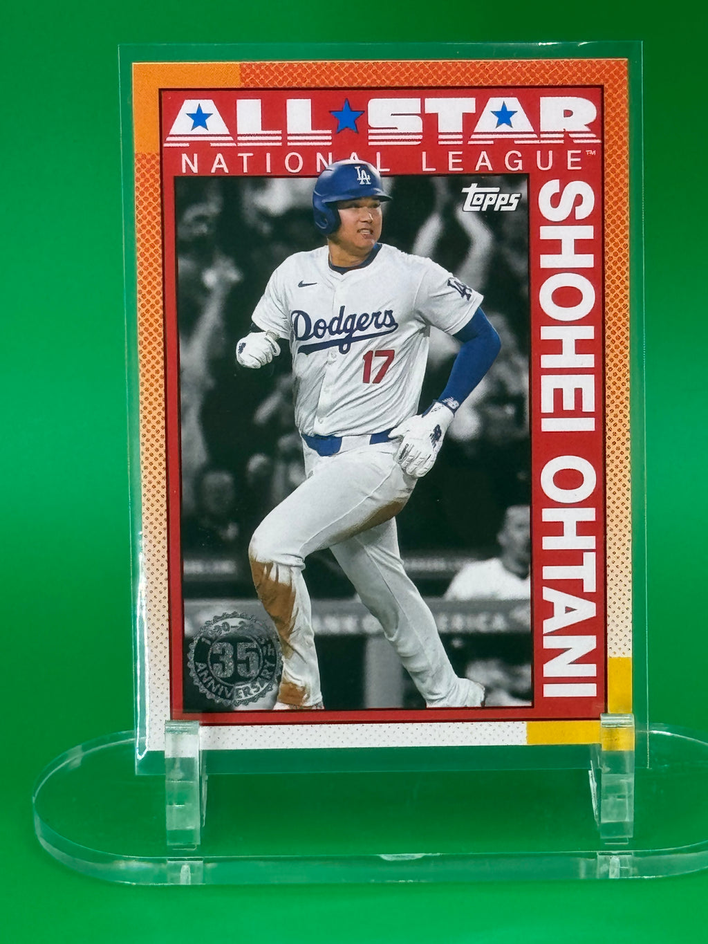 2025 Topps Shohei Ohtani 35th Anniversary Insert Los Angeles Dodgers
