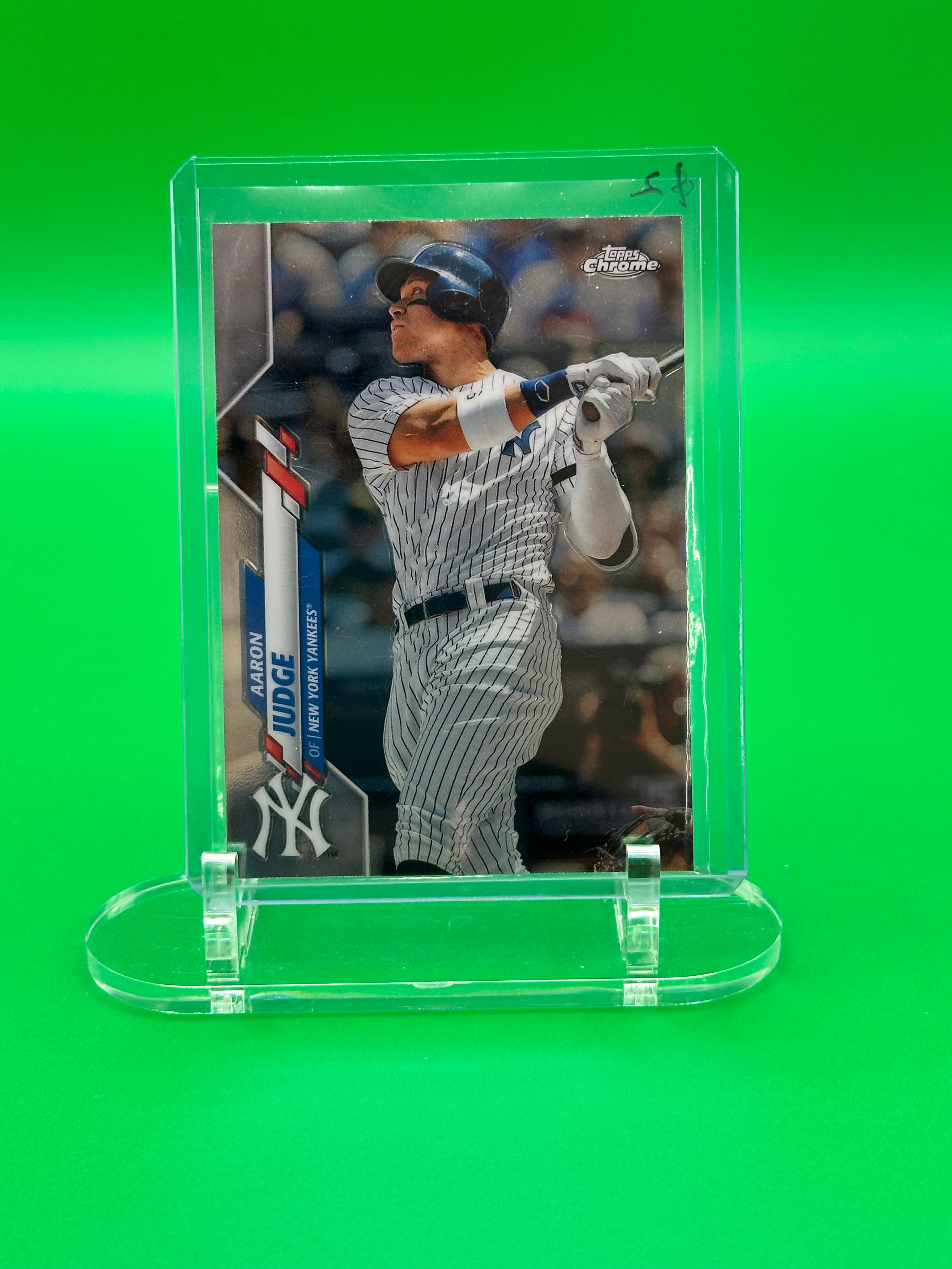 Aaron Judge 2020 Topps Chrome Baseball Card