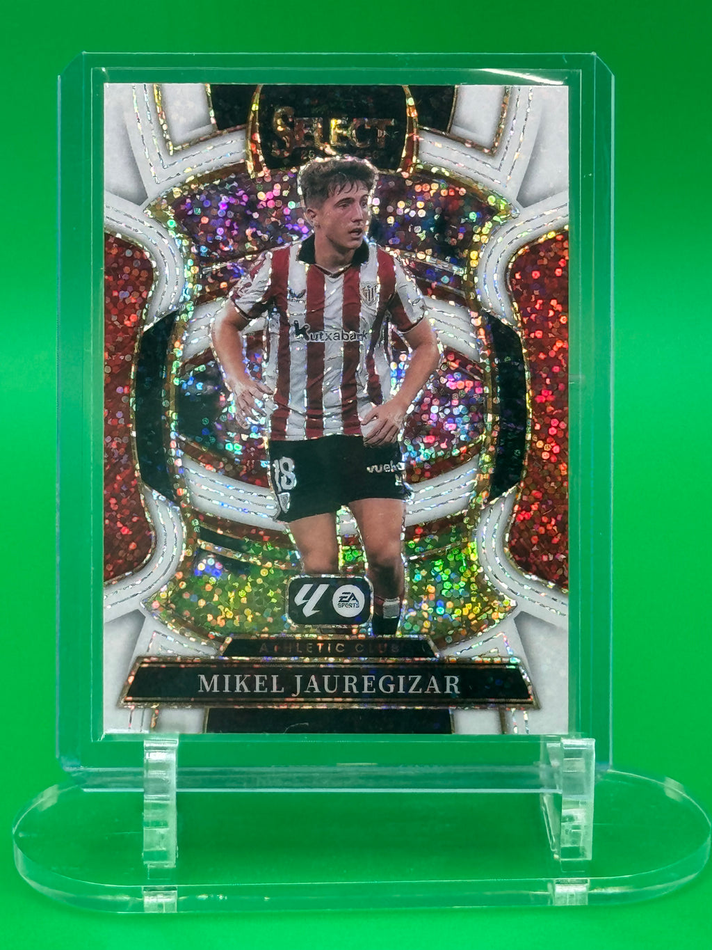 2025-26 Panini Select La Liga White Sparkle Limited Release MIKEL JAUREGIZAR Terrace Athletic Club Bilbao EA Sports FC