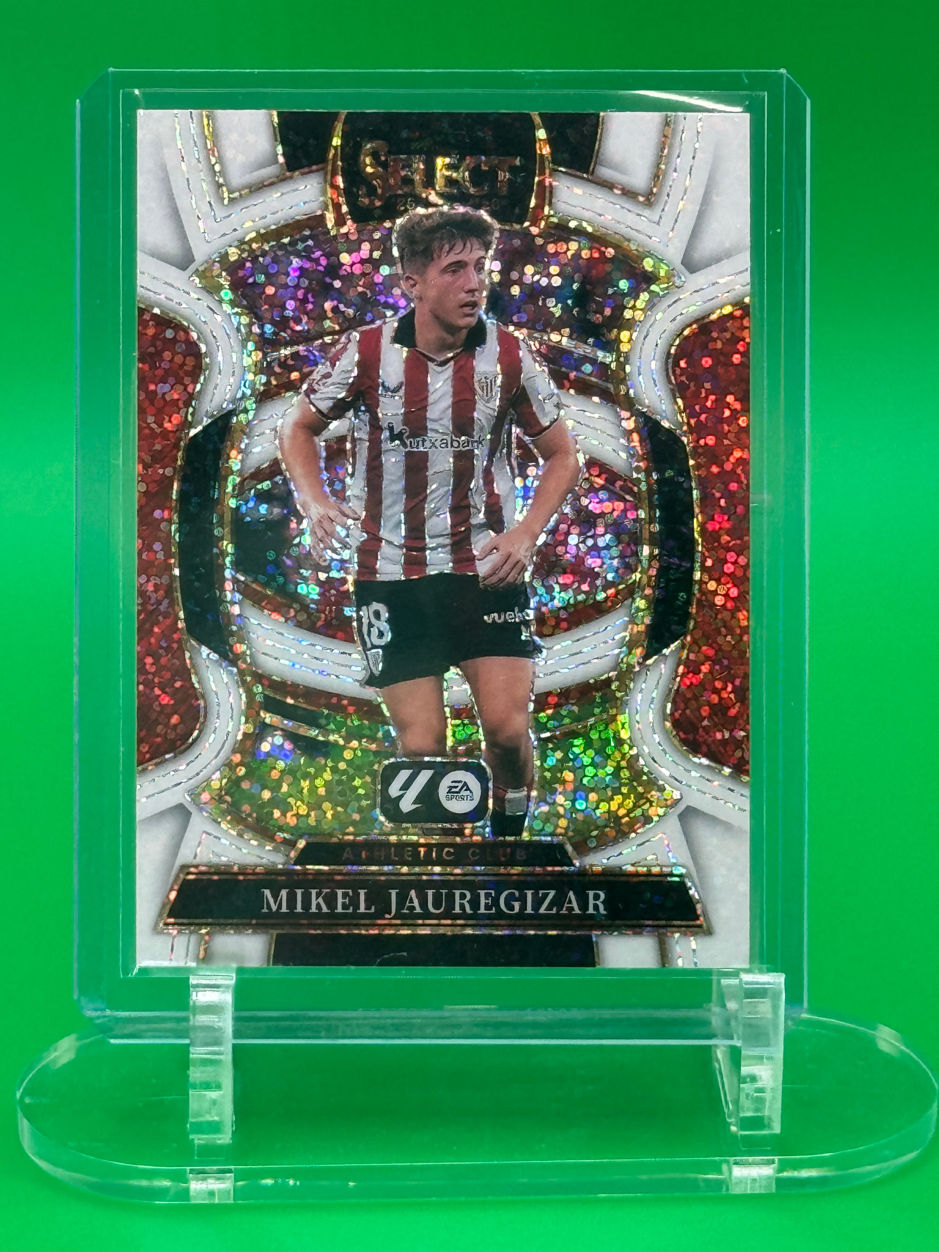 2025-26 Panini Select La Liga White Sparkle Limited Release MIKEL JAUREGIZAR Terrace Athletic Club Bilbao EA Sports FC