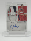 2022-23 Panini National Treasures Johnny Davis RC Auto Jersey /99 Rookie Patch Auto RPA Wizards
