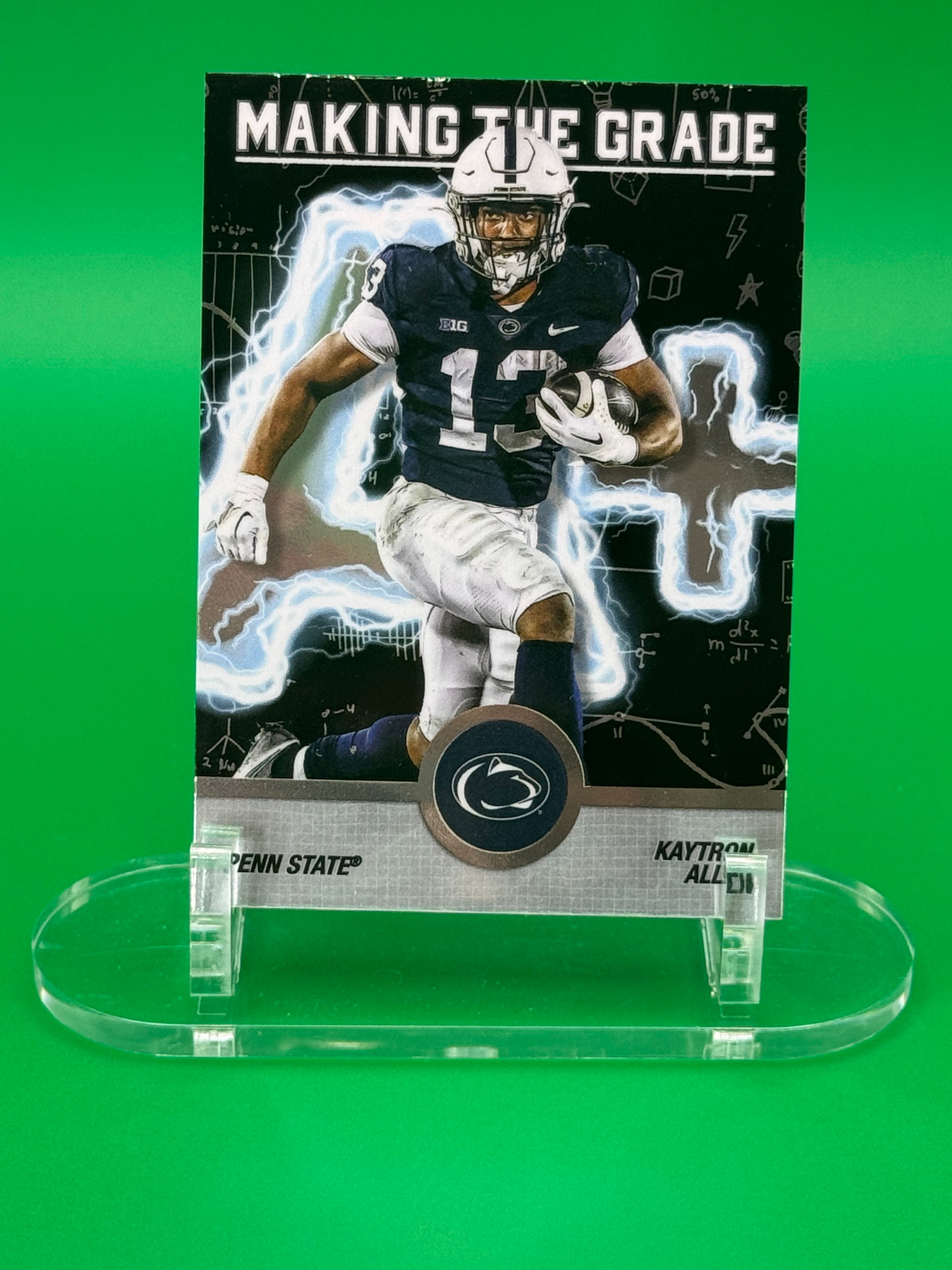 2025 Bowman Best U KAYTRON ALLEN Making The Grade Insert Penn State Football