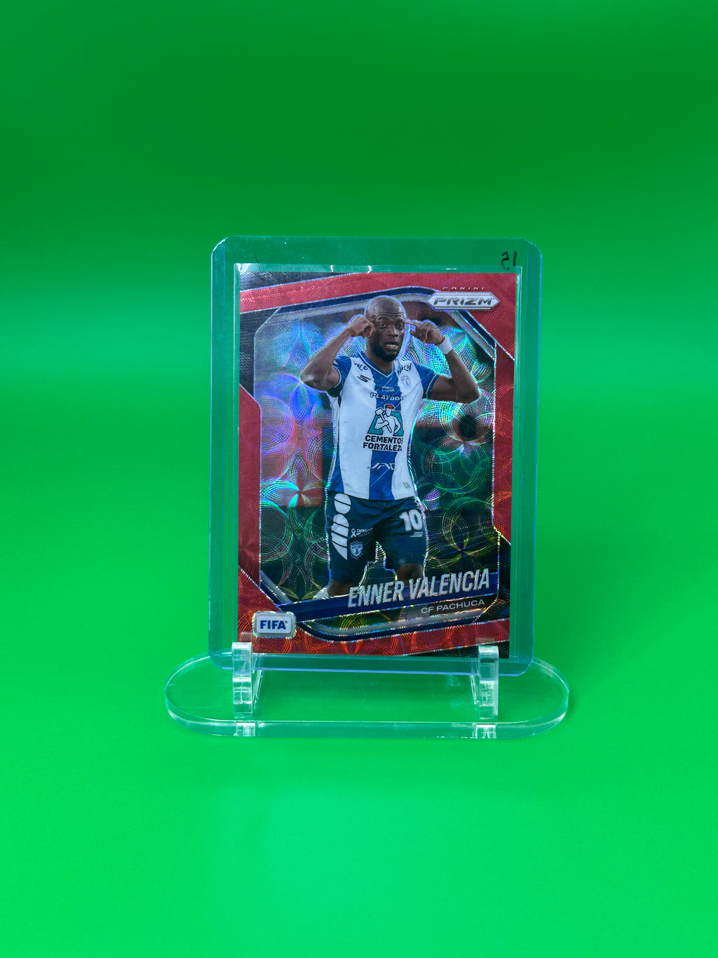2025-26 Panini Prizm FIFA Enner Valencia Red Choice Prizm #/88