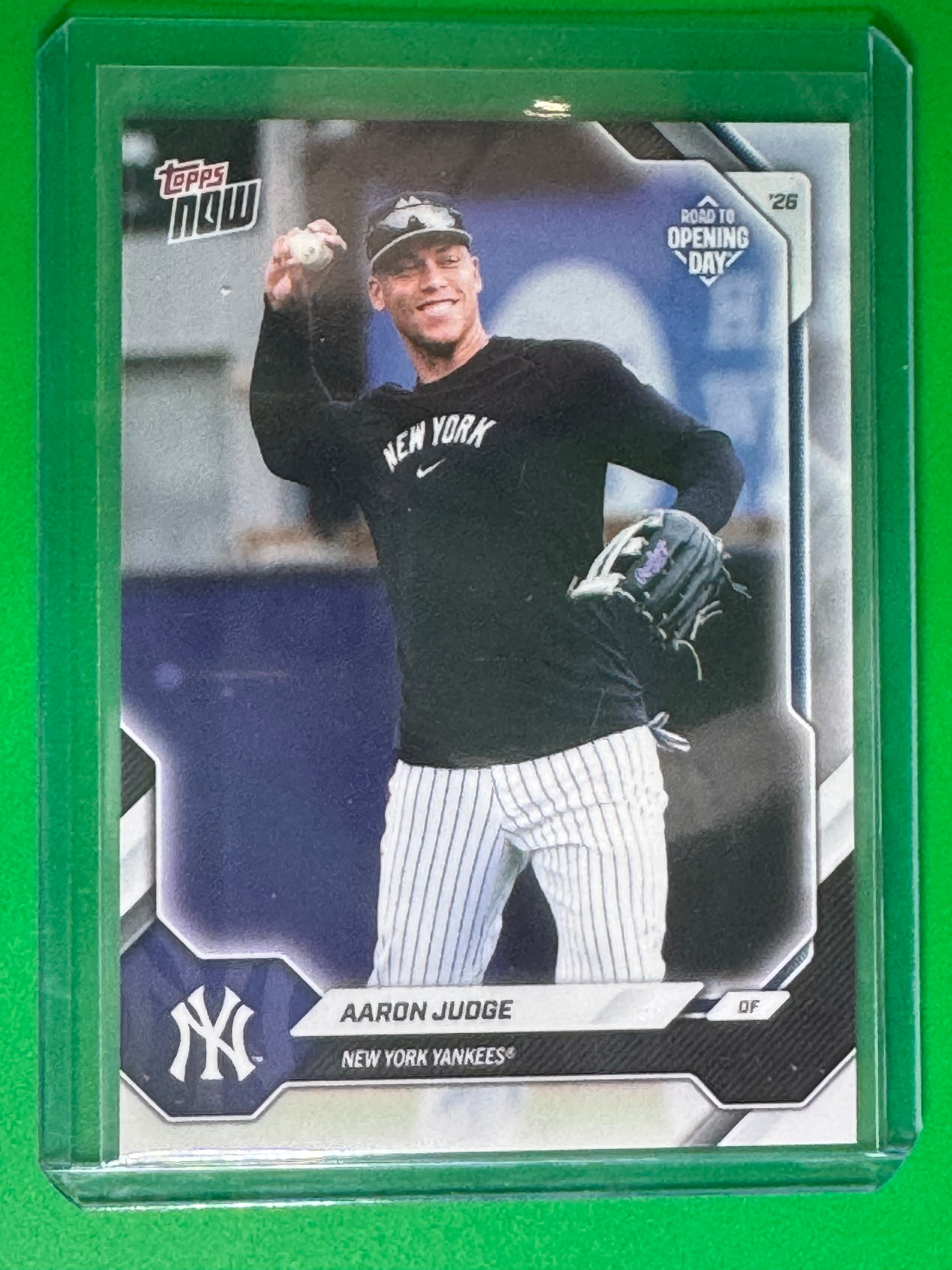 2026 New York Yankees MLB Topps NOW® Road To Opening Day 10-Card Team