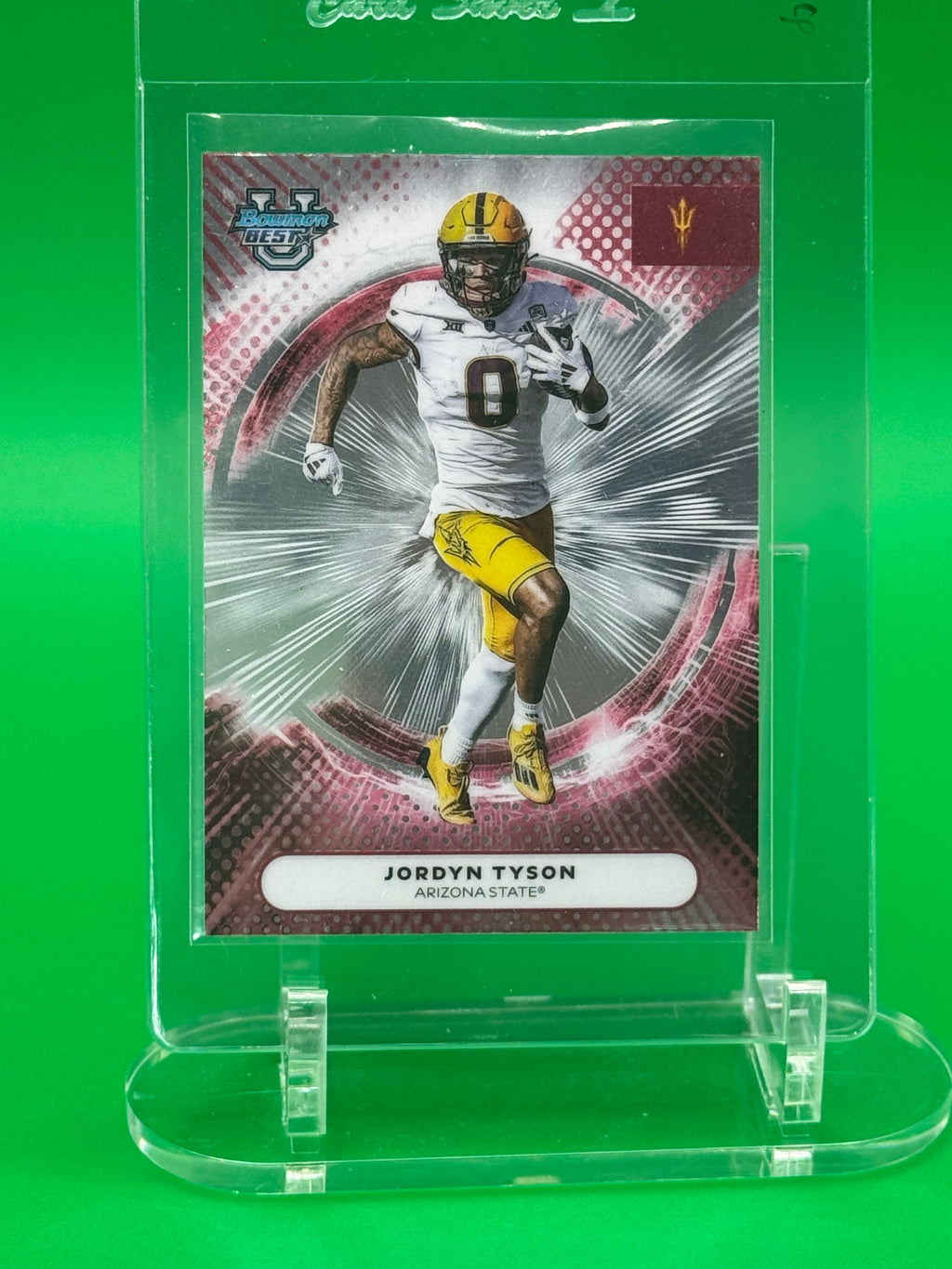 2025 Bowman Best U JORDYN TYSON Arizona State RC
