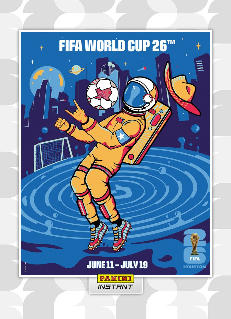 16 Base Card Panini Instant FIFA World Cup 2026 Host City Poster Card-Presale