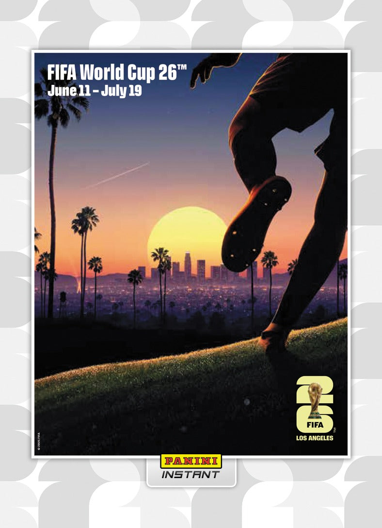 16 Base Card Panini Instant FIFA World Cup 2026 Host City Poster Card-Presale
