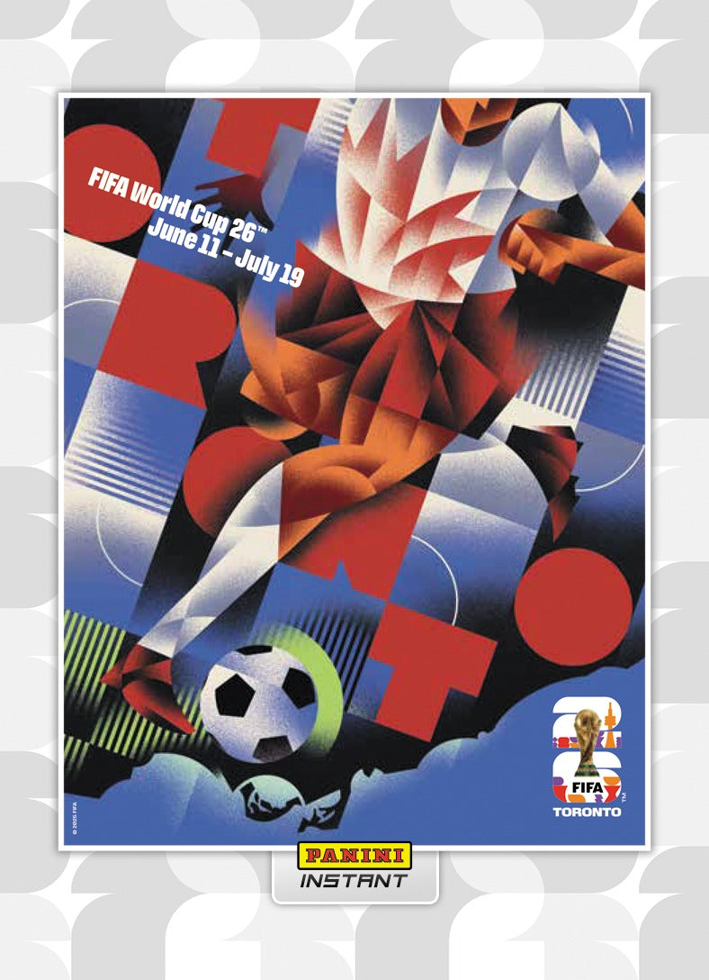 16 Base Card Panini Instant FIFA World Cup 2026 Host City Poster Card-Presale