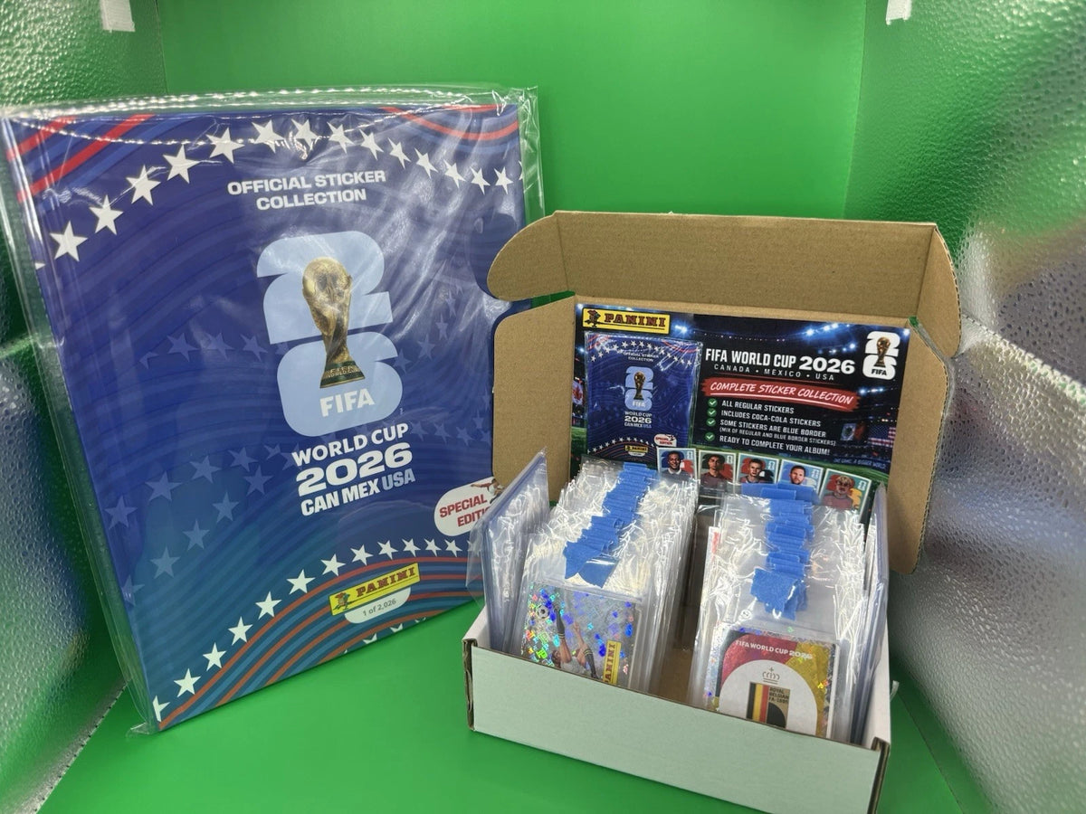 Panini World Cup 2026 Special Edition hardcover album and complete stickers