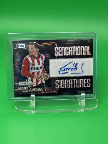 2025-26 Panini Prizm FIFA Andrés Guardado Black 1/1 Autograph Mexico