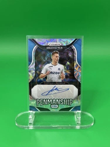2025-26 Panini Prizm FIFA Choice Arkadiusz Milik Penmanship Autograph