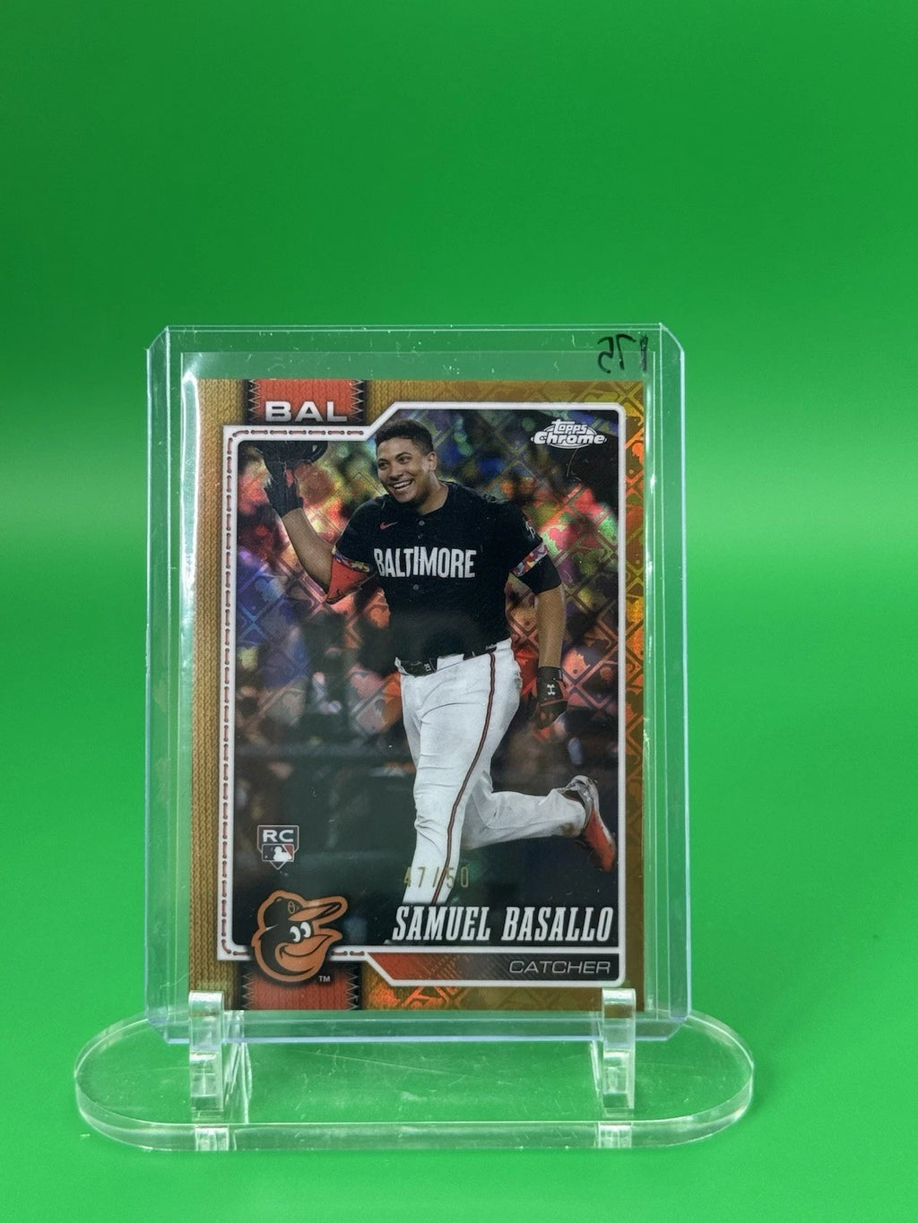 Samuel Basallo Gold Logofractor 47/50 front
