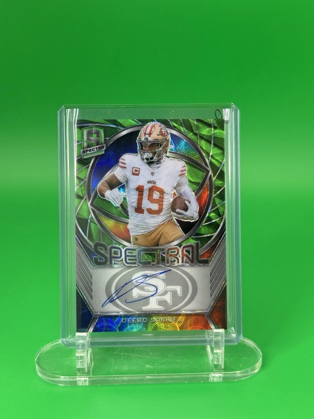 Deebo Samuel Spectral Auto Tie-Dye /35 front