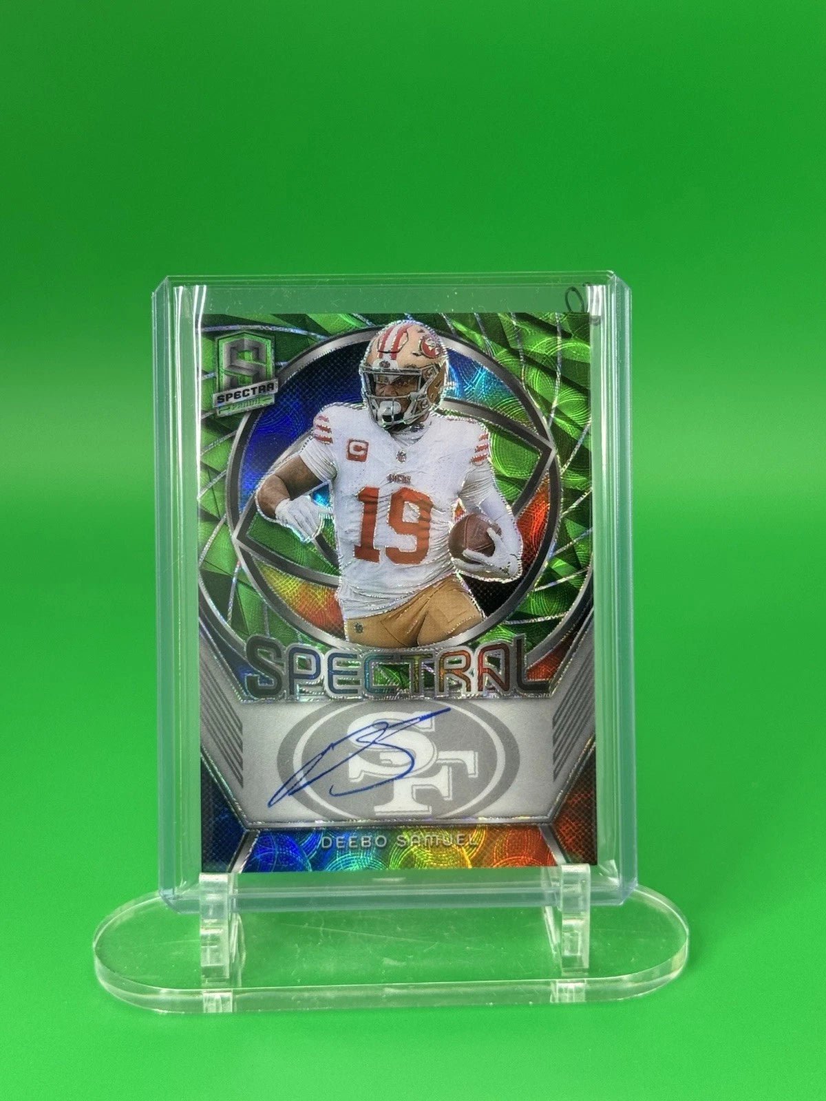 Deebo Samuel Spectral Auto Tie-Dye /35 front