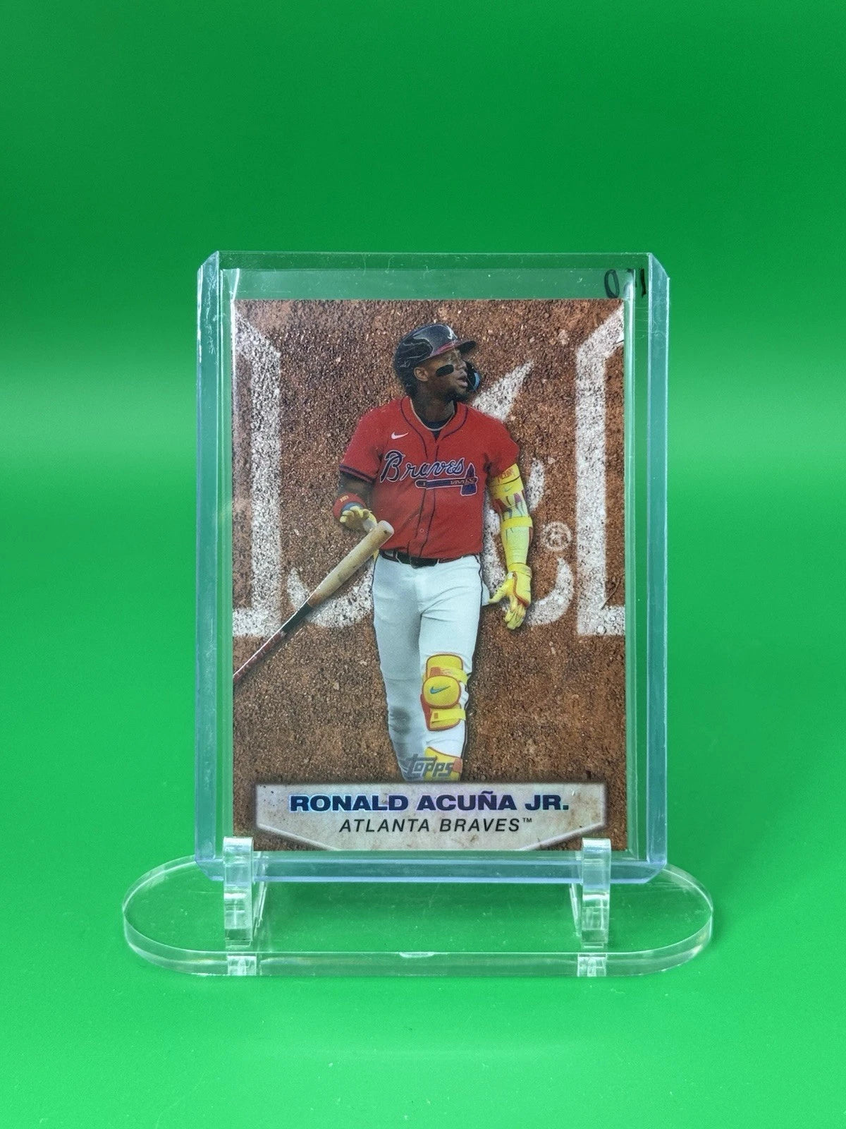 2026 Topps Series 2 MLB Ronald Acuna Jr Diamond Dust SSP Atlanta Braves DD-6 front