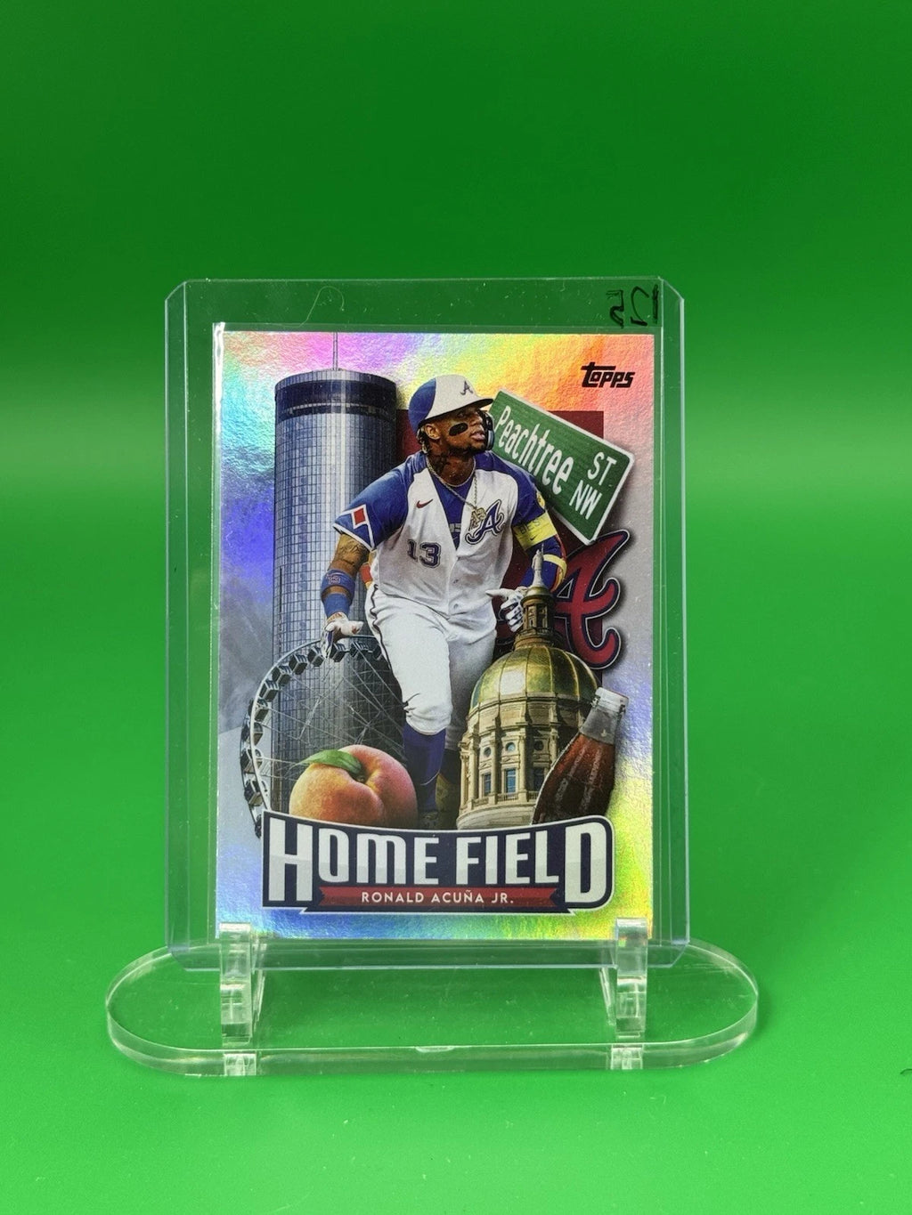 2026 Topps MLB Series 1 Ronald Acuna Jr. Home Field SSP Atlanta Braves OF HA-6 front