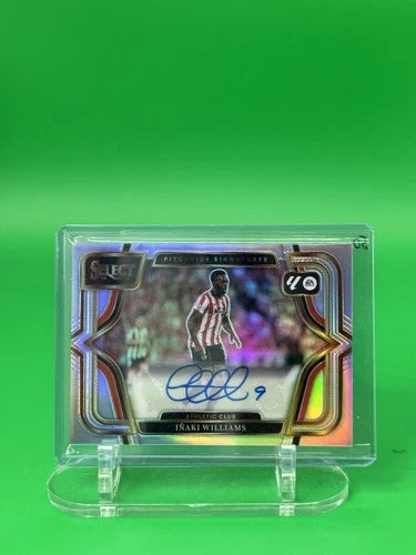 2026 Panini Select LaLiga Iñaki Williams Pitchside Signatures Auto Athletic Club
