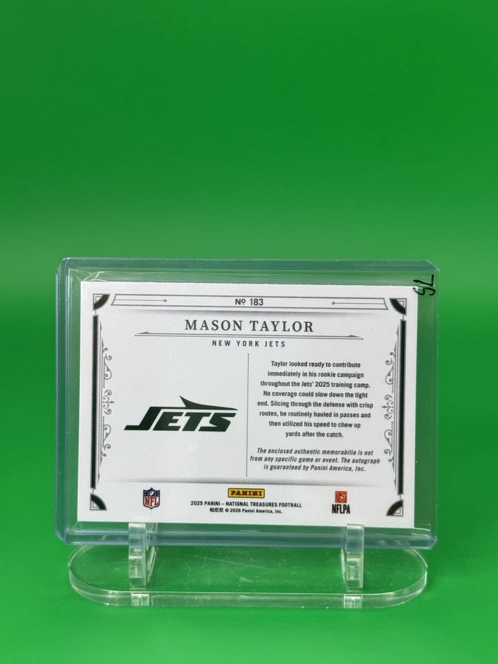 Mason Taylor National Treasures RPA /85 back