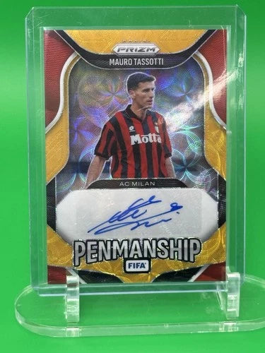 2025-26 Panini Prizm FIFA Mauro Tassotti Auto SSP 10/10 AC Milan