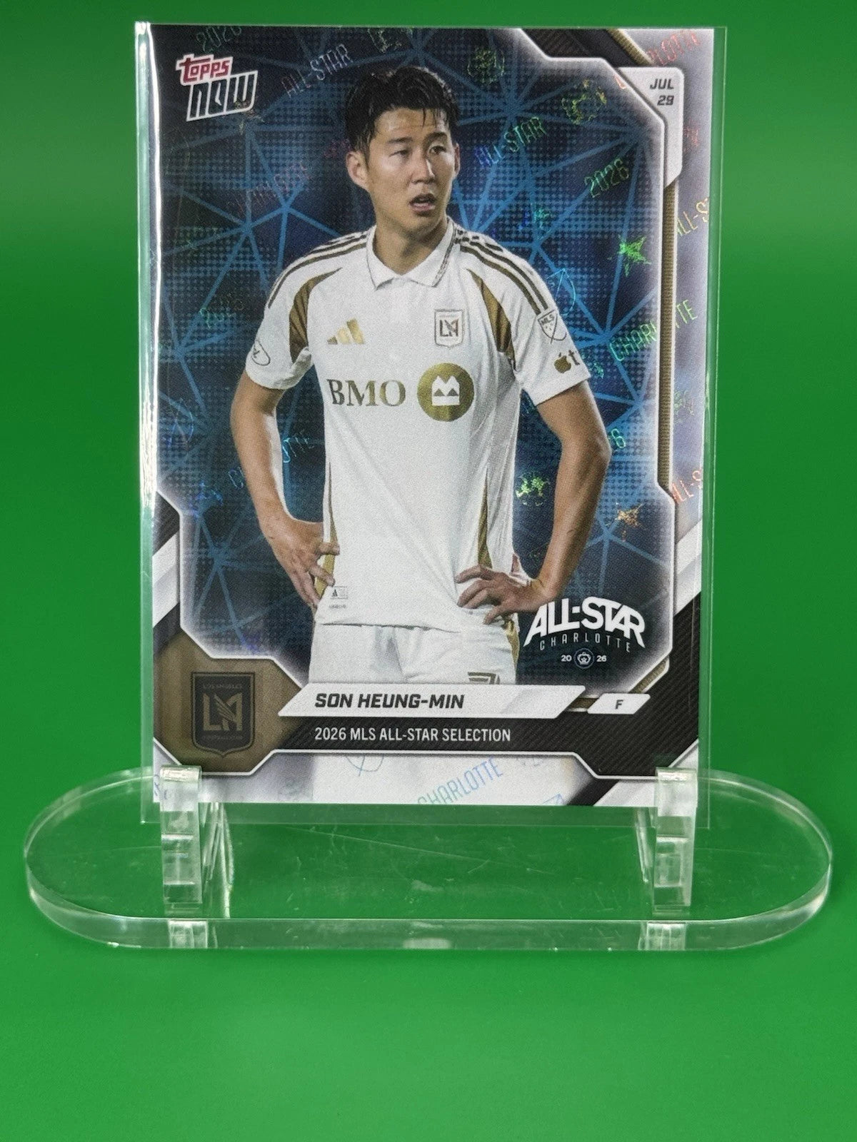 Son Heung-Min 2026 Topps NOW MLS All-Star parallel